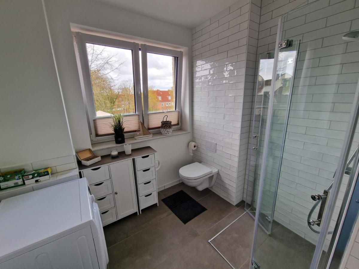 Moderne Penthouse Wohnung 슐레스비히 외부 사진